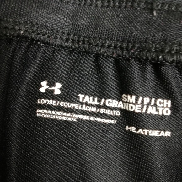 Under Armour Womens Pants Tech Super-light Heat Gear Black Loose‎ Pull On Tall S - Picture 7 of 11